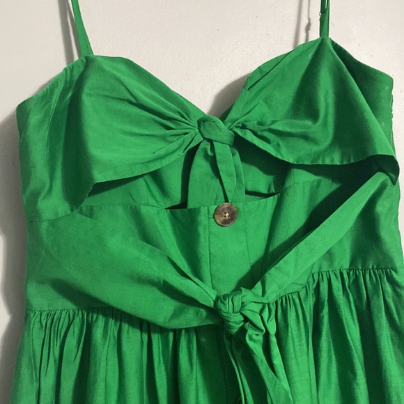 NWOT Kate Spade Desert Palm tie-front dress - Picture 4 of 10